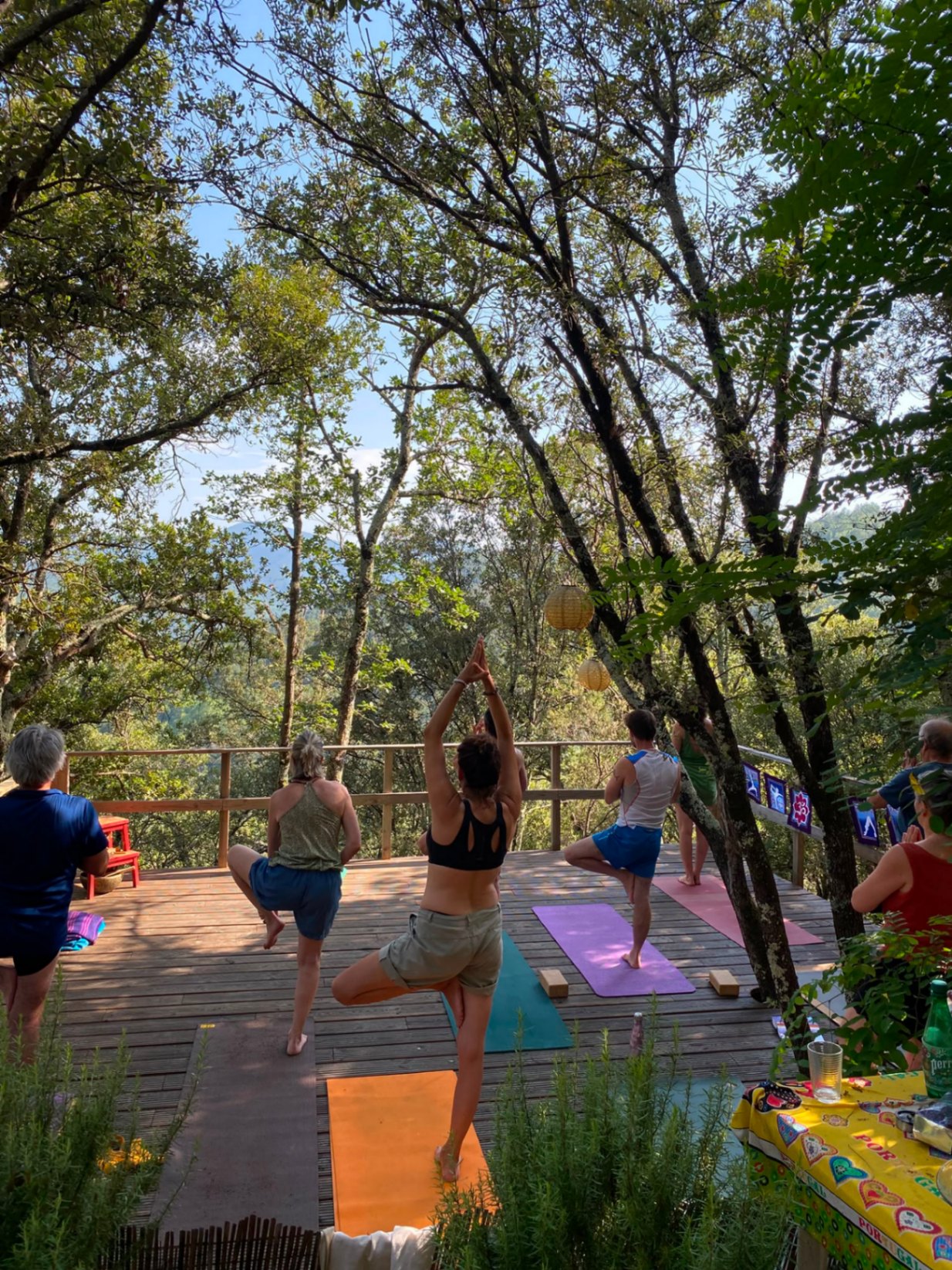 Vinyasa lent — Fluidité