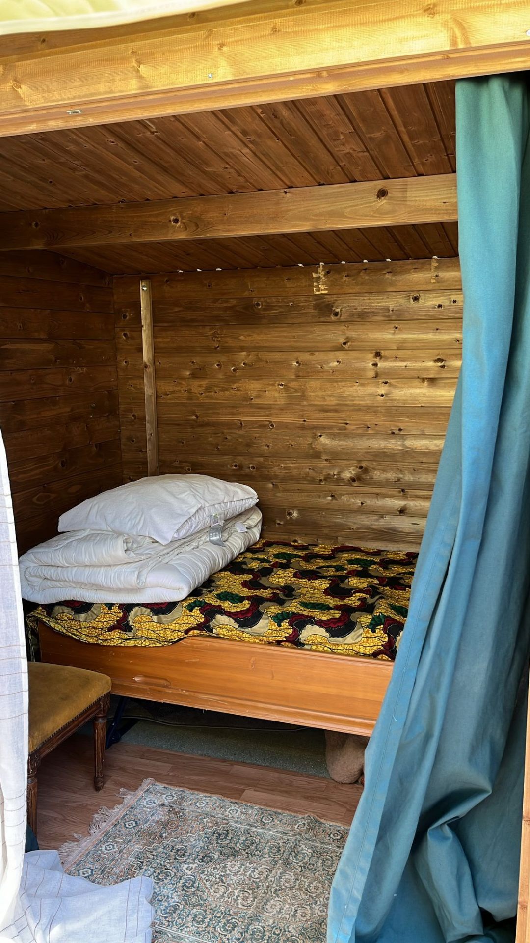 Intérieur cosy du chalet