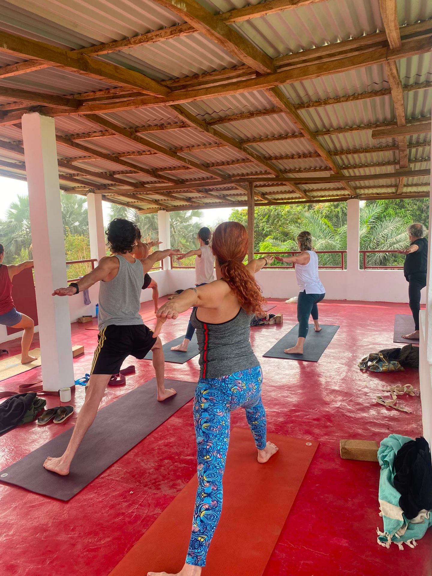 Posture du guerrier en groupe — Casamance